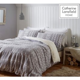 Catherine Lansfield Alpine Soft Fleece Duvet Cover Set