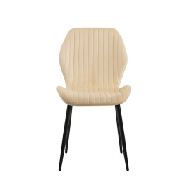 Velvet Dining Chair - Cream