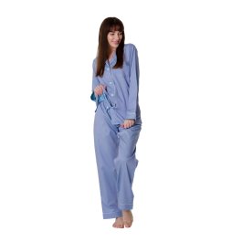 Beatrice Long Sleeve Full Pajama Set