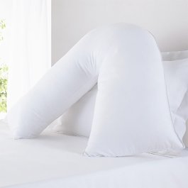 Orthopaedic V Shaped Pillow with Pillowcase
