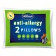 Silentnight Anti-Allergy Pillow – White, Pack of 2, Anti-Bacterial pillows
