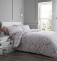 Catherine Lansfield Canterbury Brushed Check Dove Duvet Cover Set Grey