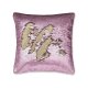 Catherine Lansfield Sequin Mermaid Cushion Cover Rose Gold 43x43cm