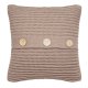 Catherine Lansfield Chunky Knit Cushion Cover, Natural