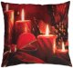 Led Cushion Covers, Red, 17