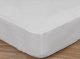 Louisiana Bedding 100% Cotton 200 Thread Count Fitted Sheet, White 