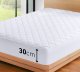 Quilted Mattress Protector, Microfibre 30cm Depth